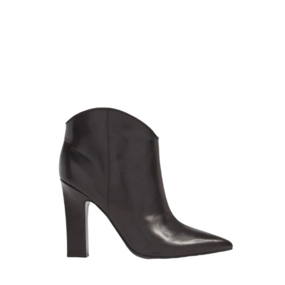 Marc Fisher Miggi Black Western Style Pull On Ankle Booties‎ 6.5